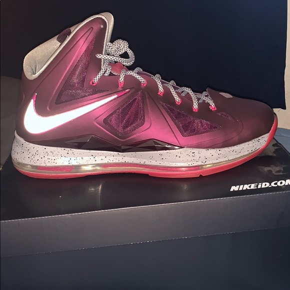 LeBron X SP Crown Jewel Fireberry main image 5